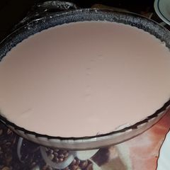 A picture of Blancmange with gelatine.