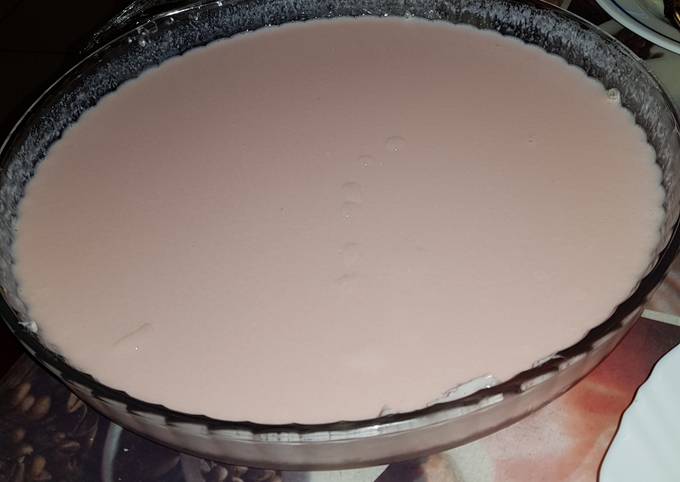 Recipe of Bobby Flay Blancmange with gelatine