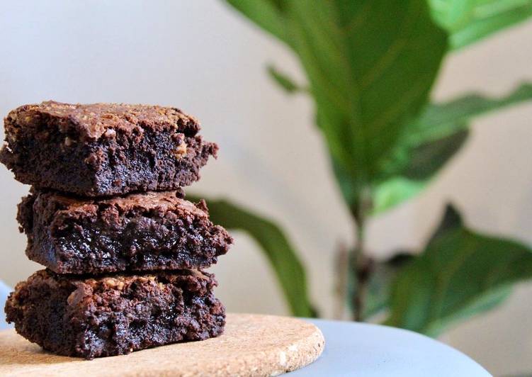 Recipe of Any-night-of-the-week Ultimate chocolate brownies