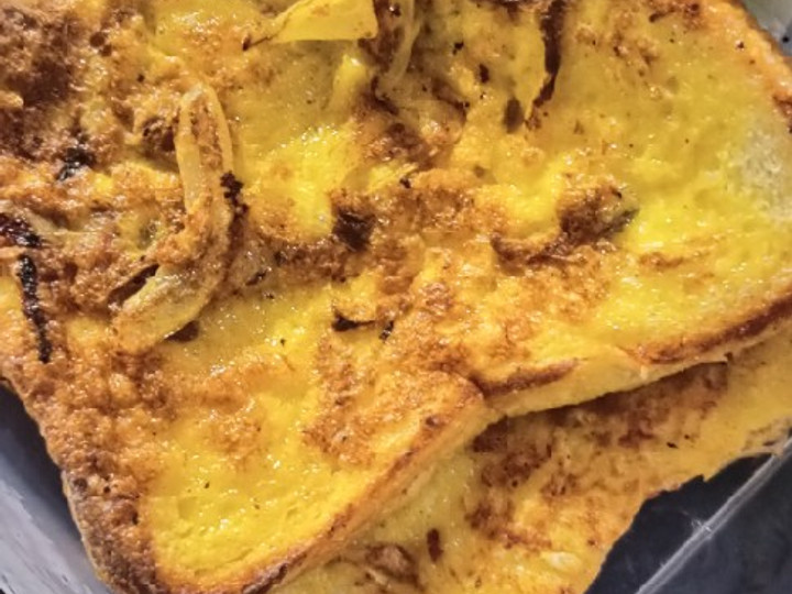 Resep Savory corned egg bread yang Bikin Ngiler