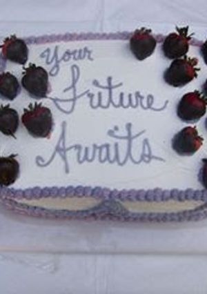 A picture of Sauerkraut cake ( don't knock it till you try it!).