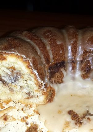 A picture of Sour Cream Coffee Cake.
