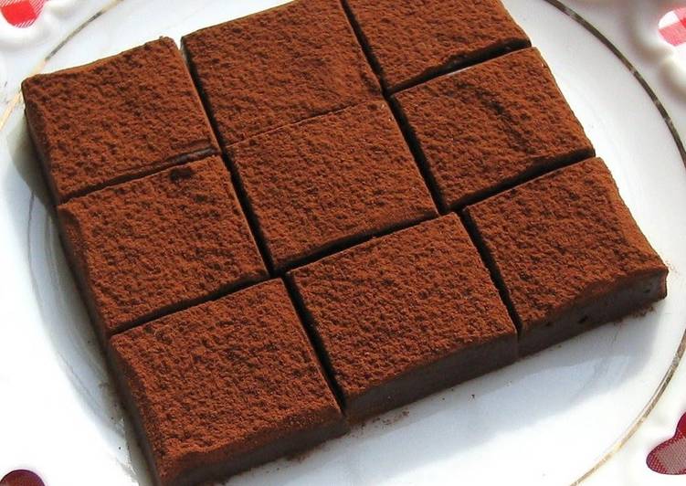 Recipe of Award-winning Square Truffles