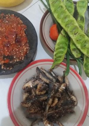 Foto resep Sambal mentah & ikan asin lalaban
