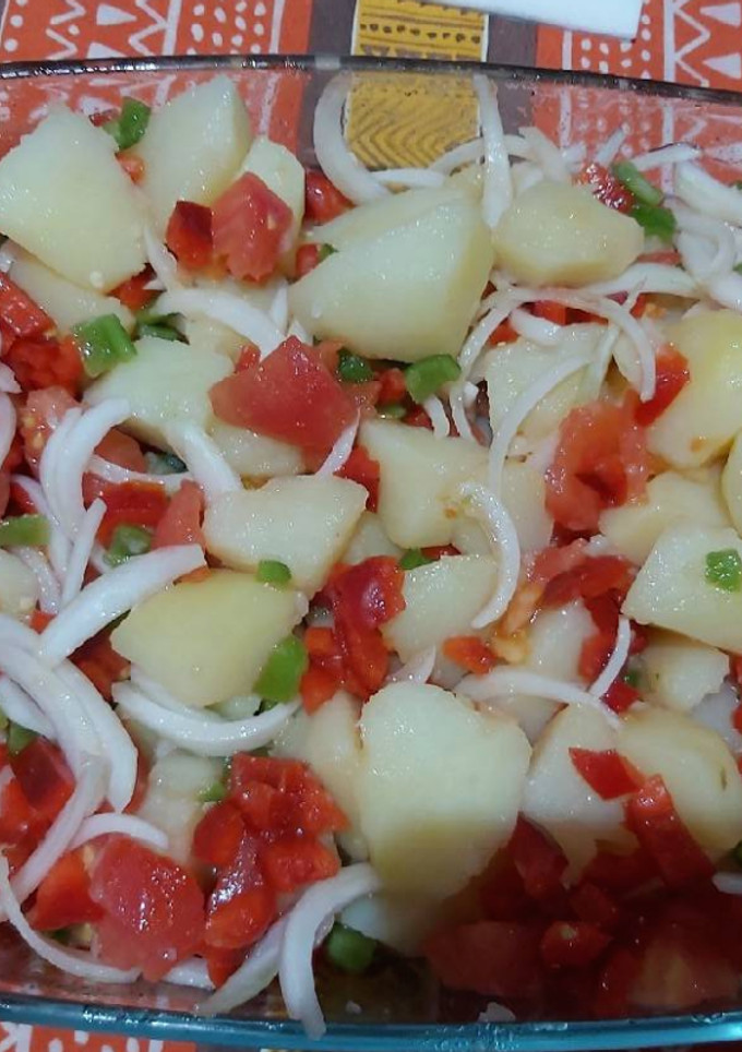 Una foto de Ensalada de patatas
