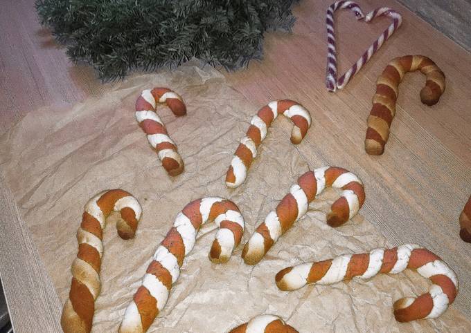 Пісочно-імбирні різдвяні тростинки🍭