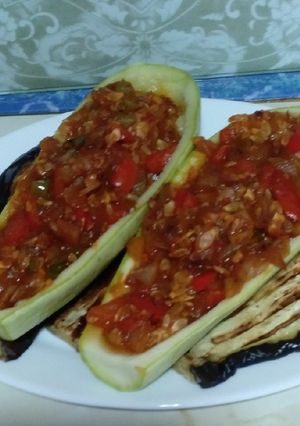 Una foto de Calabacín vegano bodyquick 🏋️🏋️