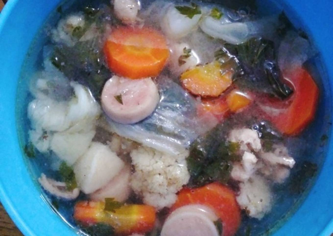 Sup sayur-sayuran