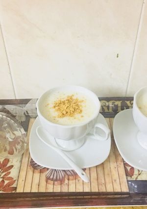 صورة لوصفة سحلب باللوز والزنجبيل