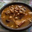 Callos de ternera con garbanzos