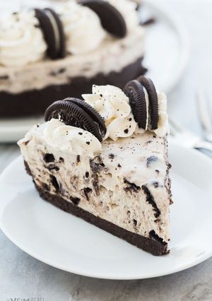 Una foto de Cheesecake de Oreo