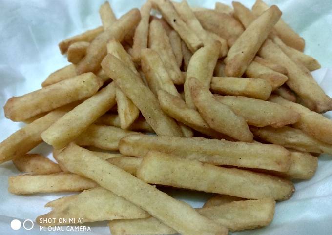 Cara Membuat Kentang goreng crispy Irit Anti Gagal