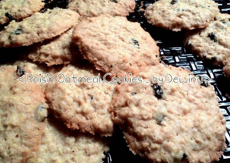 Rahasia Bikin Raisin Oatmeal Cookies Anti Gagal