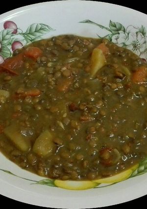 Foto principal de Lentejas rápidas con verduras