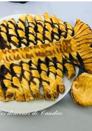 Une photo de Poisson feuilleté à la pâte à tartiner