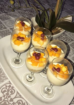 صورة لوصفة كاسات المانجو