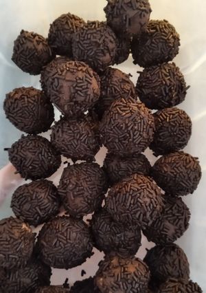 Una foto de Trufas de chocolate