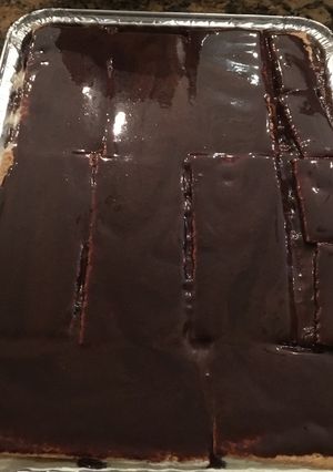 A picture of Chocolate frosting.