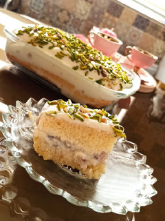عکسی از دستور کیک خیس کرم دار