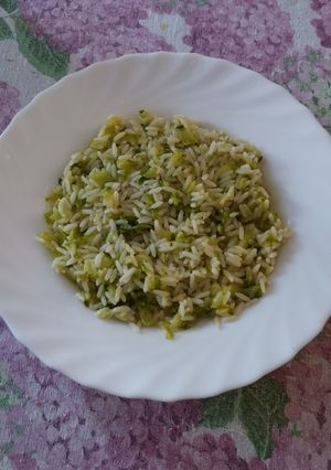 Foto di Risotto con le zucchine: il primo piatto facile e veloce che ti salva il pranzo