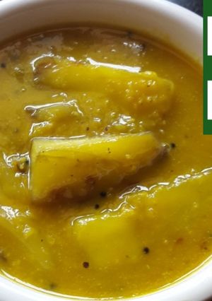 A picture of Mango dal.