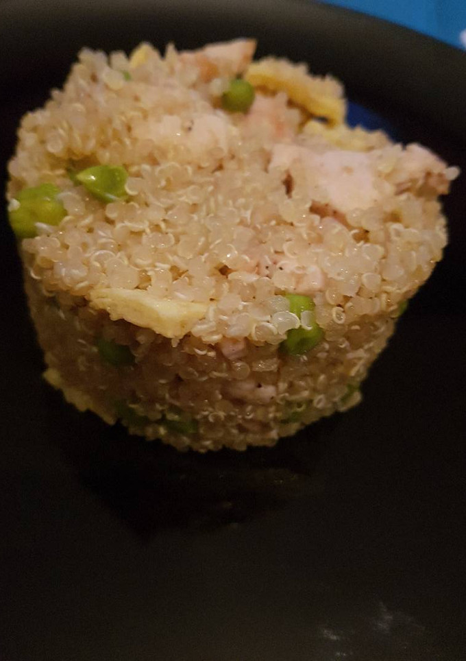 Una foto de Quinoa a mis delicias!