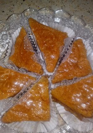 صورة لوصفة مقروط السنيوة بحشو بقلاوة