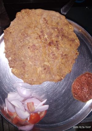 A picture of Cabbage paratha.