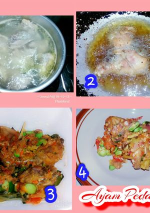 Foto resep 027. Resep Ayam Pete Tumis Pedas