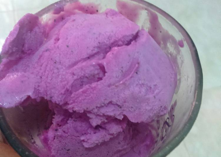 Resep Es Krim Buah Naga Oleh Fitri Rakhmawati Cookpad 8448