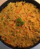 Arroz con cerdo al curry