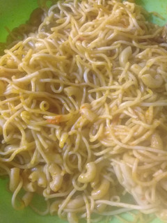 A picture of Macaroni and spaghetti jollof.