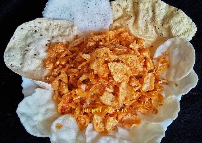 Crunchy Papad Mixture