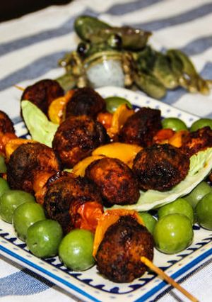 A picture of Kofta Meshweya.