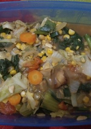 Foto resep "Cap Cay Kuah Vegetarian"