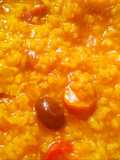 Arroz integral meloso al microondas