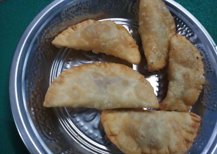 Easiest Way to Prepare Homemade Chandrakala sweet- Diwali special