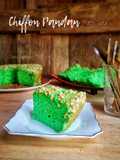 Chiffon Pandan putih telur