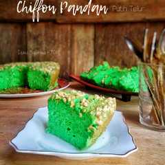 Chiffon Pandan putih telur-レシピのメイン写真