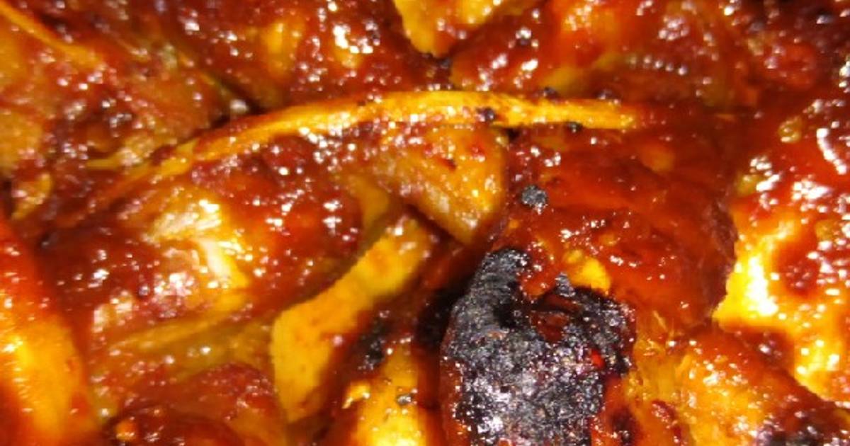 Ayam Bakar Pedas Manis Kecap Madu oleh Tholif Buogy