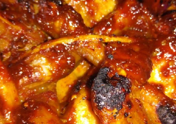 Ayam Bakar Pedas Manis Kecap Madu