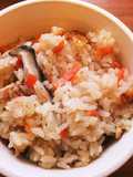 Tuna steamed rice