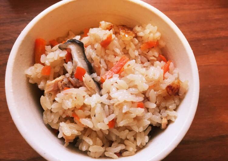 Recipe of Super Quick Homemade Tuna steamed rice