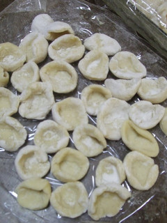 A picture of Homemade Pasta: Orecchiette.