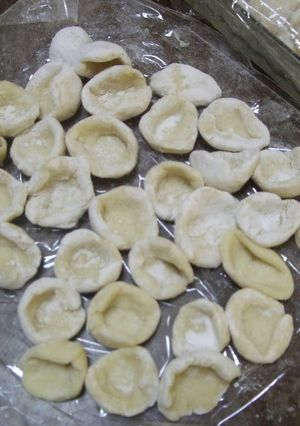 A picture of Homemade Pasta: Orecchiette.