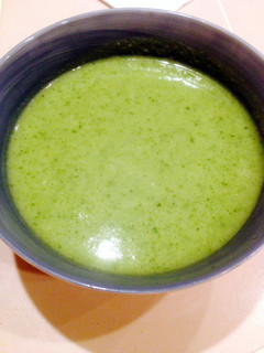 A picture of Watercress Cauliflower Soup.