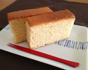 Update, Make Recipe Moist Castella in a Pound Cake Pan Delicious