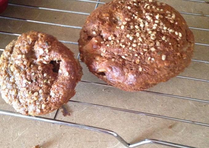 Everyday of Fruit Explosion Carrot  Muffins