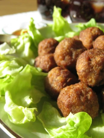 Recipe Fried Potato Meatballs the Delicious Delicious