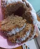 Torta con harina integral de naranja para diabéticos
